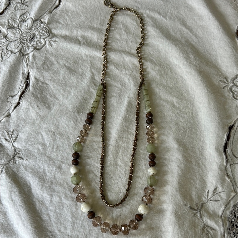 Erica Lyons Multi-Color Beaded Necklace